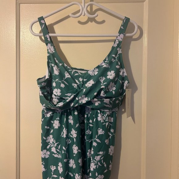 BloomChic Floral Tankini Top (14-16/1X) - Picture 2 of 5